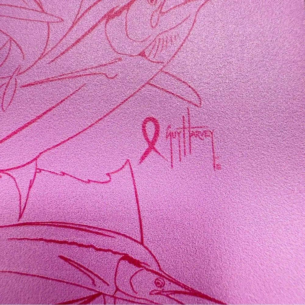 Guy Harvey Fortitude Pink Ribbon Awareness Protective iPhone 13 Pro Max Case
